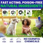 Fly Traps Outdoor Fly Trap for Patio. 4 Non-Toxic Pre-Baited Flies Bags Outdoor Disposable. Hanging Bug Catchers for All Filth Flies Killer for Outside Bug Control in Yard Horse Ranch Trash Can.