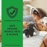 NCSIFDD Roach Repellent Indoor, Cockroach Repellent Pet Safe, Long-Lasting Roach Deterrent for Kitchen/Bathroom/Garage/Basement, Keep Roaches Away, Indoor and Outdoor Use-4 Pack