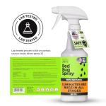 Nature's Dome Bed Bug Spray – 100% Kill Rate, 16 OZ Natural Bed Bug & Mite Killer, Destroys Eggs, Kills Resistant Strains, Long-Lasting Protection, Safe for Home Use