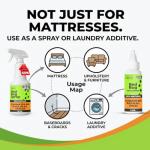 Nature's Dome Bed Bug Spray – 100% Kill Rate, 16 OZ Natural Bed Bug & Mite Killer, Destroys Eggs, Kills Resistant Strains, Long-Lasting Protection, Safe for Home Use