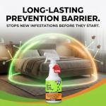 Nature's Dome Bed Bug Spray – 100% Kill Rate, 16 OZ Natural Bed Bug & Mite Killer, Destroys Eggs, Kills Resistant Strains, Long-Lasting Protection, Safe for Home Use