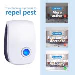 Ultrasonic Insect & Pest Repeller, Ultrasonic Mice Repellent for Insect, Roaches, Spiders, Ants, Bugs, Mosquitoes, Pest Control for House Garage RV Hotel, 6 Pack