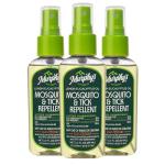 Murphy's Naturals Mosquito & Tick Bug Repellent Spray, Oil of Lemon Eucalyptus for Skin + Outdoor Gear, 2 Ounce Pump, 3-Pack