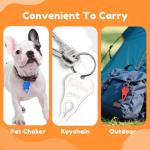 Dimsem 3 Pack Portable Tick Removal Tools, Tick Remover Tools for Dogs, Pets and Humans, Efficient, Safe and Reliable, Tick Key Essentials for Outdoor Activities