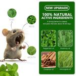Mouse Rodent Repellent, 10 Pack Peppermint Lemon Oil Mice Repellent for Squirrel Rats Spider Pests, Natural Deterrent for Kitchen, Warehouse, Car, Indoor, Outdoor, Safe for Pets & Family