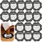 Mysora 16 Pack Bed Bug Traps Bed Bug Monitor Interceptor for Furniture Legs, Bedbug Early Detection Glue Traps, Blocks Bedbug Access to Beds/Couch/futon, Indoor Bugs Control for Home Travel