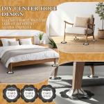 Mysora 16 Pack Bed Bug Traps Bed Bug Monitor Interceptor for Furniture Legs, Bedbug Early Detection Glue Traps, Blocks Bedbug Access to Beds/Couch/futon, Indoor Bugs Control for Home Travel