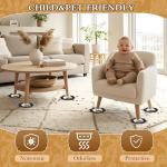 Mysora 16 Pack Bed Bug Traps Bed Bug Monitor Interceptor for Furniture Legs, Bedbug Early Detection Glue Traps, Blocks Bedbug Access to Beds/Couch/futon, Indoor Bugs Control for Home Travel