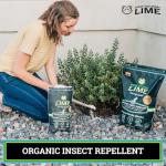 First Saturday Lime Insect Deterrent-20LB Bag| Monthly Insect Shield| Multi-Purpose Insect Control for Outdoors| Prevents Ants & Other Insects