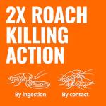 TERRO T506SR No-Mess Roach Killer Gel Bait Stations, 12 Ready-to-Use Roach Baits, Powerful Cockroach Killer for German, American & Oriental Roaches, Long-Lasting Indoor & Outdoor Roach Control