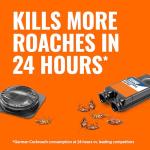 TERRO T506SR No-Mess Roach Killer Gel Bait Stations, 12 Ready-to-Use Roach Baits, Powerful Cockroach Killer for German, American & Oriental Roaches, Long-Lasting Indoor & Outdoor Roach Control