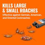TERRO T506SR No-Mess Roach Killer Gel Bait Stations, 12 Ready-to-Use Roach Baits, Powerful Cockroach Killer for German, American & Oriental Roaches, Long-Lasting Indoor & Outdoor Roach Control