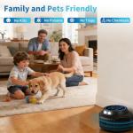 Ultrasonic Mouse Repellent Pest Control Repeller, Mouse Traps for Rodent, Mice, Ant, Rat, Squirrel, Bug, Roach, Bat, Rat ＆ Mice Repellent Device for House Plug in Indoor for Home 1Pack Black