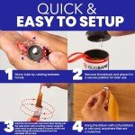 Indoor/Outdoor Fly Strips - 24 Sticky Traps