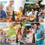 Tabletop Fly Fan Set - 4 Pack for Outdoors