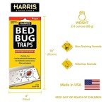 Harris Bed Bug Detection Glue Traps - 4 Pack