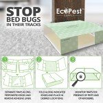Bed Bug Glue Traps - 20 Pack Sticky Monitors