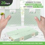 Bed Bug Glue Traps - 20 Pack Sticky Monitors