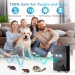 Ultrasonic Car Rodent Repeller with Strobe Light