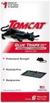 Tomcat Mouse Glue Traps with Enhanced Stickiness, 6 Pack