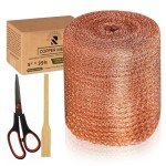 Copper Mesh Rodent Control Kit with Scissors