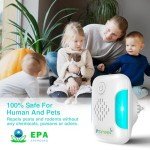 Indoor Ultrasonic Pest Repeller – 6 Pack Set