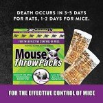 MouseX Throw Packs - Safe Rodent Control for Pets