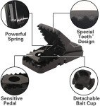 Feeke Indoor Mouse Traps - Quick and Safe 6 Pack