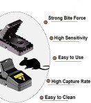 Feeke Indoor Mouse Traps - Quick and Safe 6 Pack
