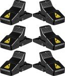 Feeke Reusable Rat and Mouse Traps - 6 Pack