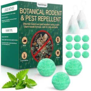 Peppermint Oil Mouse and Pest Repellent Pouches - 14 Pack