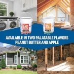 Peanut Butter Flavor Rodent Bait Block 4 lb