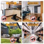 Feeke Reusable Rat and Mouse Traps - 6 Pack