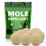 Mole and Vole Repellent for Lawns - Pack of 8