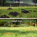 Mole and Vole Repellent for Lawns - Pack of 8