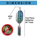 Bird Scare Reflective Device for Woodpeckers & More