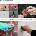 Copper Mesh for Wildlife Control and Cleaning
