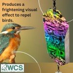 Bird Scare Reflective Device for Woodpeckers & More