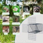 4" One-Way Door Excluder for Pest Control