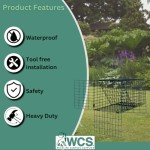 4" One-Way Door Excluder for Pest Control