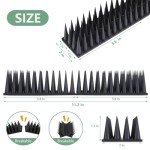 Bird Deterrent Spike Kit for Fences and Roofs