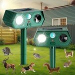 Solar Ultrasonic Pest Repellent Defender - 2 Pack