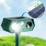 Solar Ultrasonic Pest Repellent Defender - 2 Pack