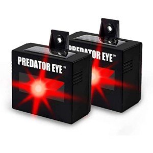 Solar Animal Deterrent Lights - 2 Pack