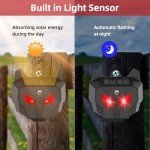 Solar Animal Repeller for Garden and Yard