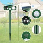Outdoor Solar Ultrasonic Cat and Animal Repeller