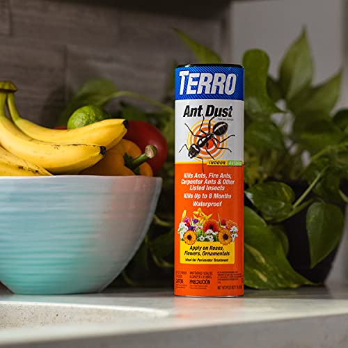 TERRO T600 Ant Dust Powder - Kills Ants, Roaches