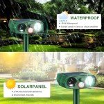 Outdoor Solar Ultrasonic Cat and Animal Repeller