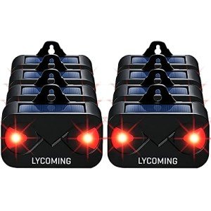Solar Predator Control Light for Garden Animals - 8 Pack