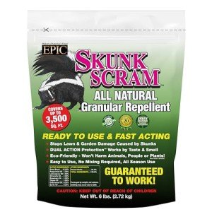 All-Natural Skunk Scram Granular Repellent - 6 lb